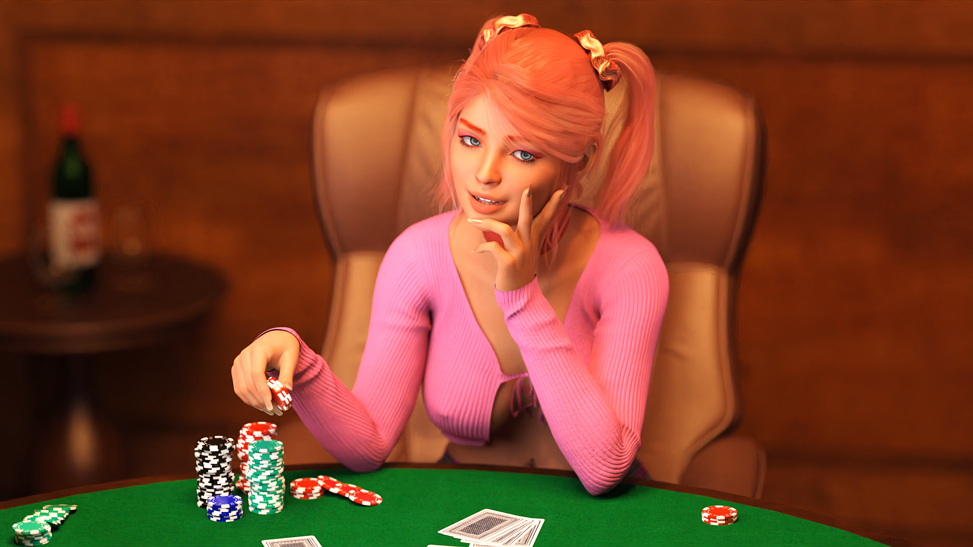 Ren'Py My Dear Diary: Strip Poker 5 [v0.7] [Sofia XXX]