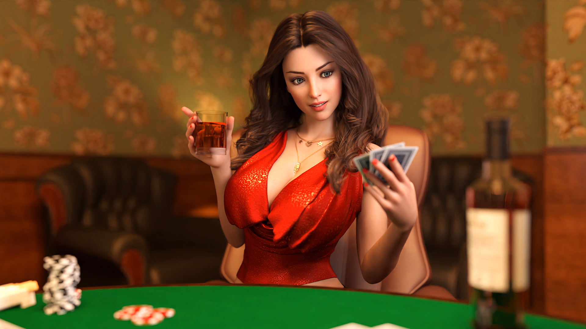 Ren'Py My Dear Diary: Strip Poker 5 [v0.7] [Sofia XXX]