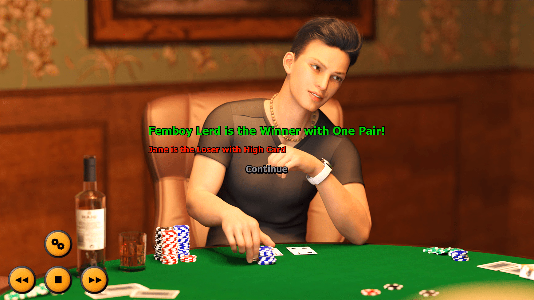 Ren'Py My Dear Diary: Strip Poker 5 [v0.7] [Sofia XXX]