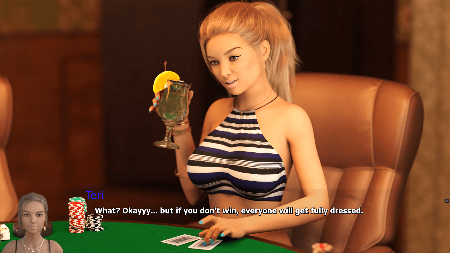 Ren'Py My Dear Diary: Strip Poker 5 [v0.7] [Sofia XXX]