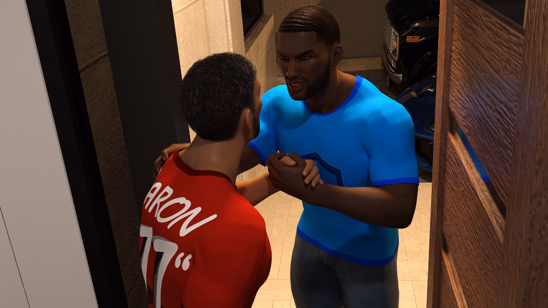 VN Ren'Py Showcase: Bianca and Aaron - Game Night [v0.4] [Saruh Games]