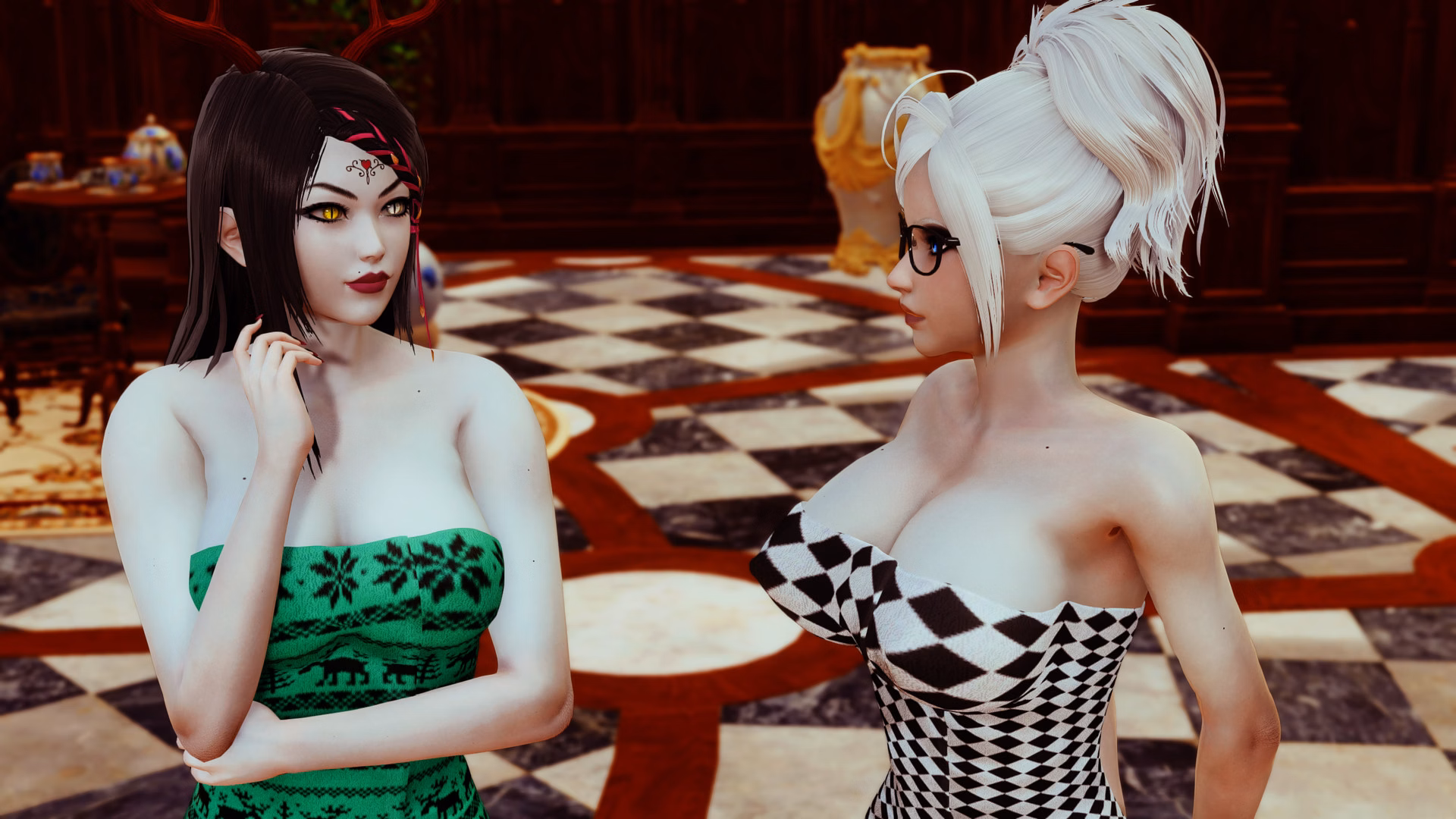 VN Ren'Py GothHouse [Ch.4] [Chimeros/Nikociant]