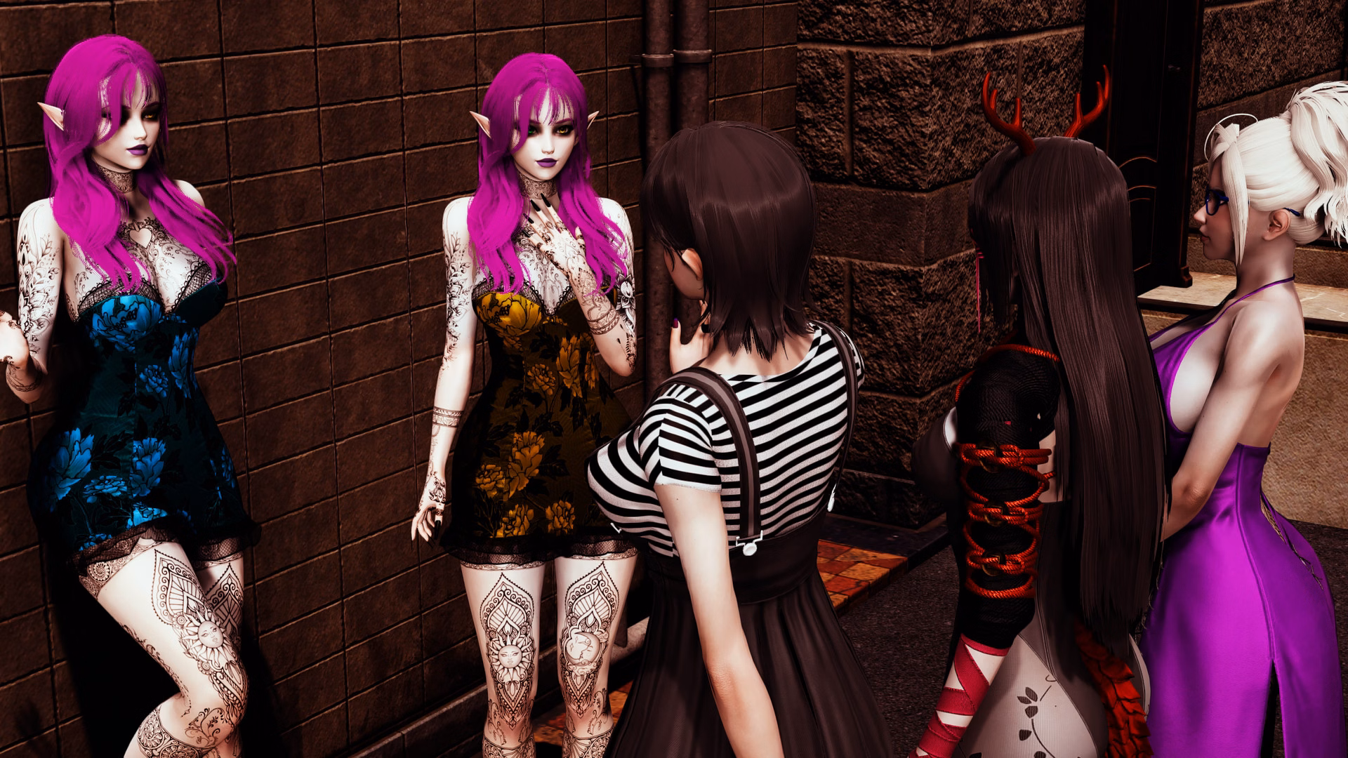 VN Ren'Py GothHouse [Ch.4] [Chimeros/Nikociant]