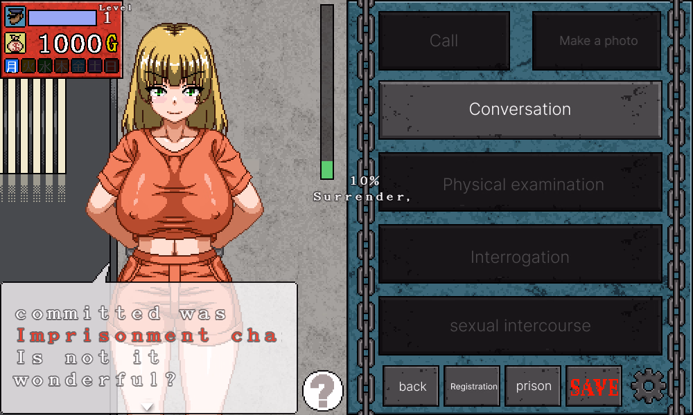 RPGM Completed Sexual harassment Prison [Final] [Hurricane Dot Com]