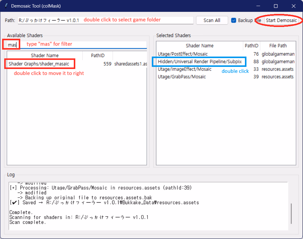 Unity Completed Bukkake Feeler [v1.0.1] [Nuts Pecker]