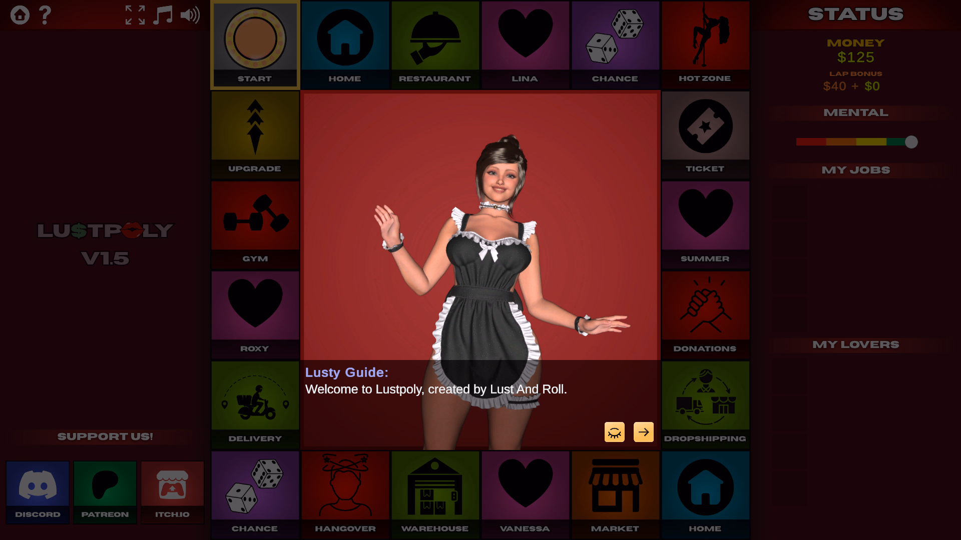Unity Onhold Lustpoly [v1.5] [Lust And Roll]