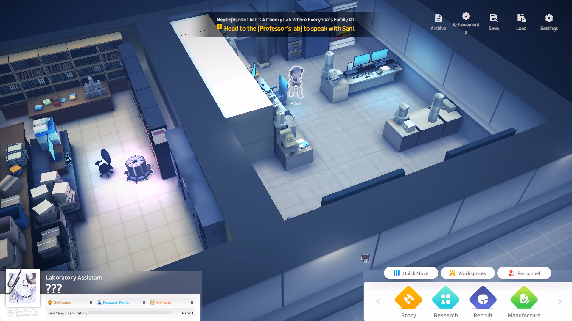 Unity Completed Sani Yang's Laboratory [v1.0 + DLC] [TALESSHOP]