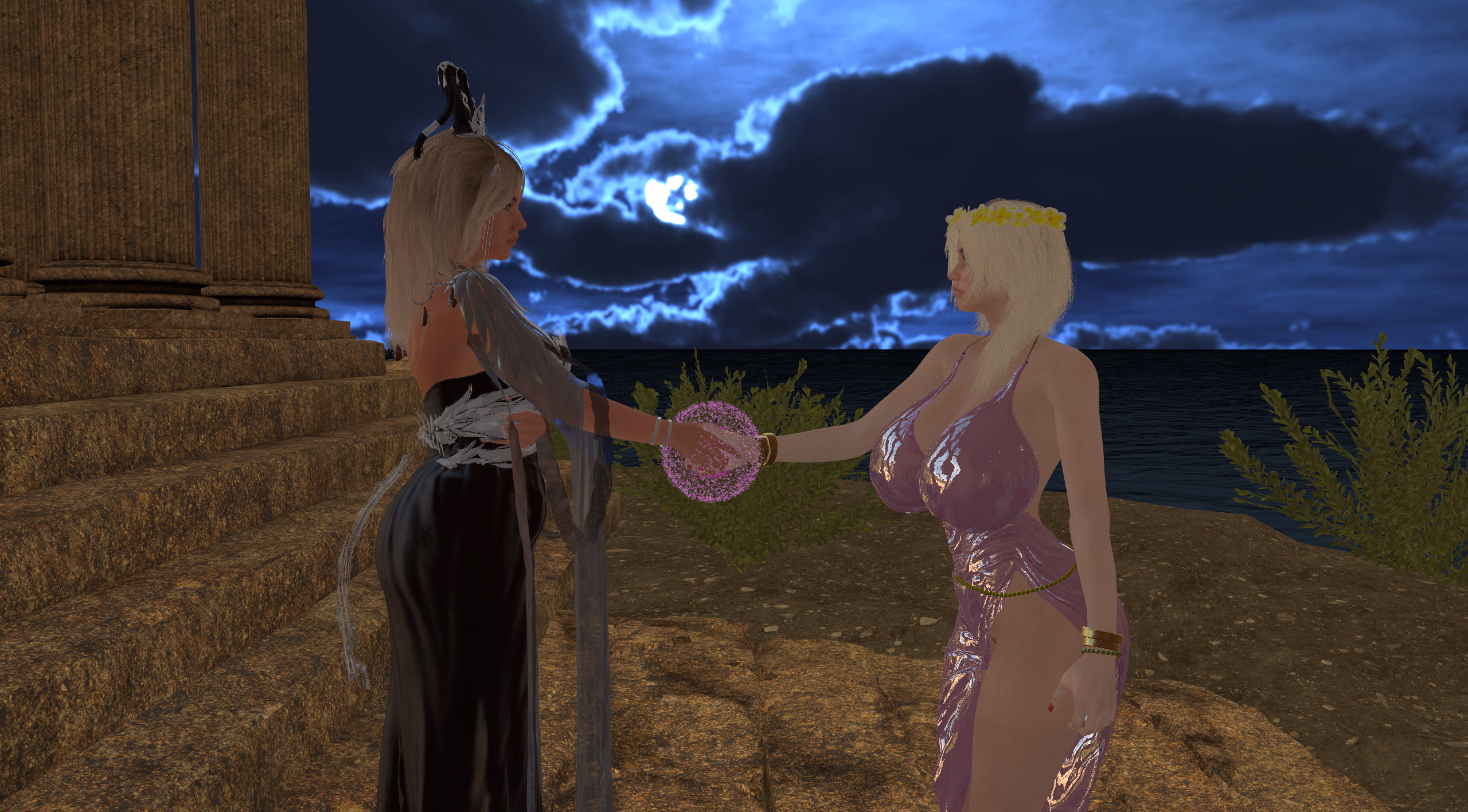 VN Ren'Py Saga of Thalya the Demigod [v0.1] [AfroM]