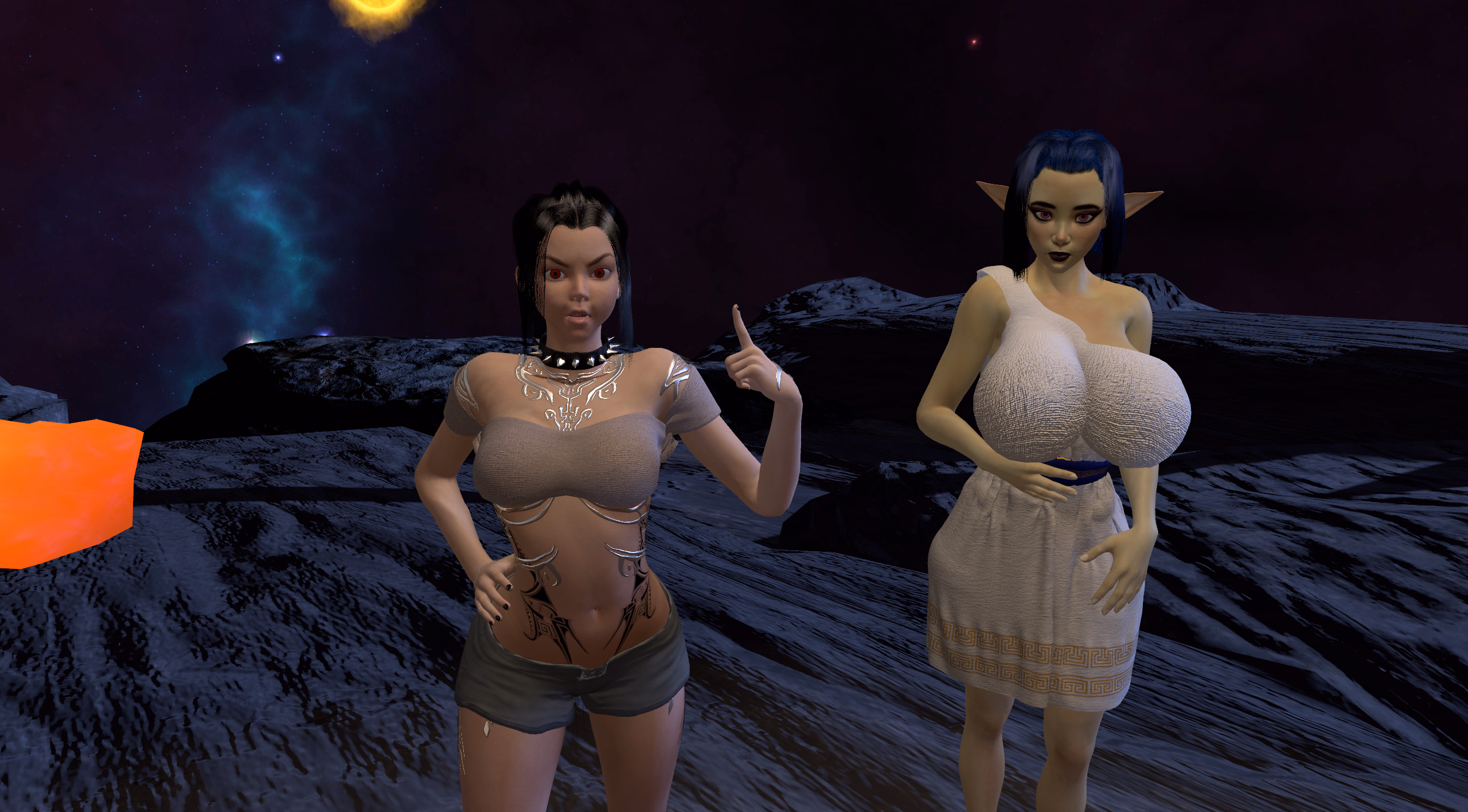 VN Ren'Py Saga of Thalya the Demigod [v0.1] [AfroM]