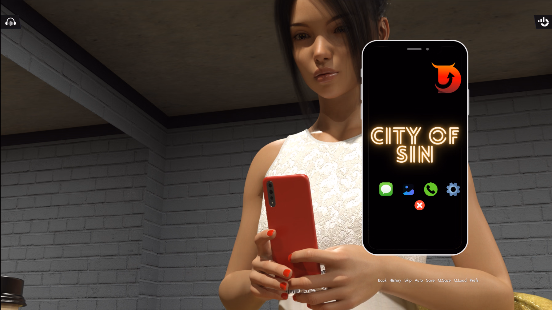 VN Ren'Py City of Sin - The Nocturne Files [v0.2] [DoAdventures]