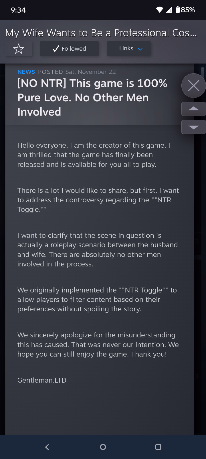 Unity Completed My Wife Wants to Be a Professional Cosplayer?! [v1.0.7 DLC] [Gentleman.LTD]