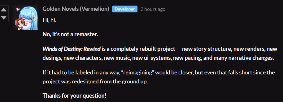VN Ren'Py Winds of Destiny: Rewind [v0.8.7] [Vermelion]