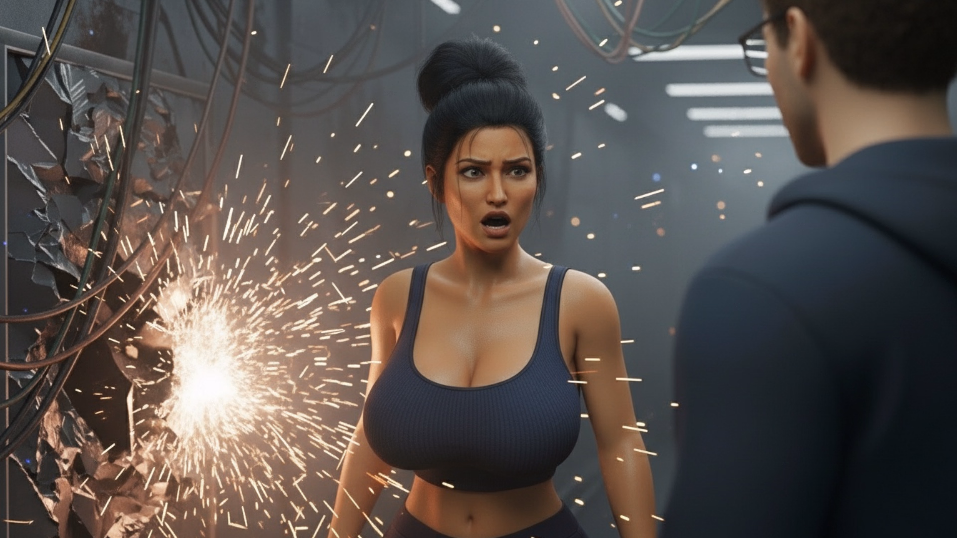 VN Ren'Py MILF in Space [v0.2] [Lockstar Games]