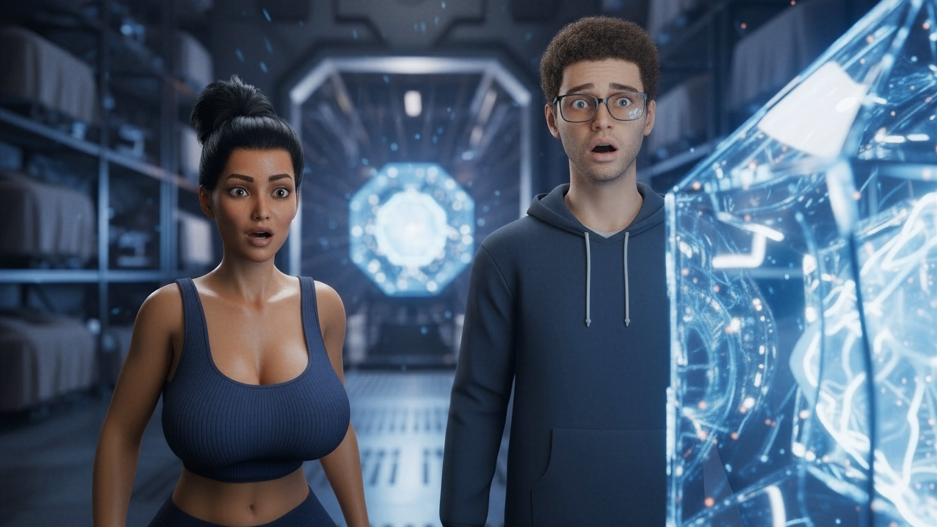 VN Ren'Py MILF in Space [v0.2] [Lockstar Games]