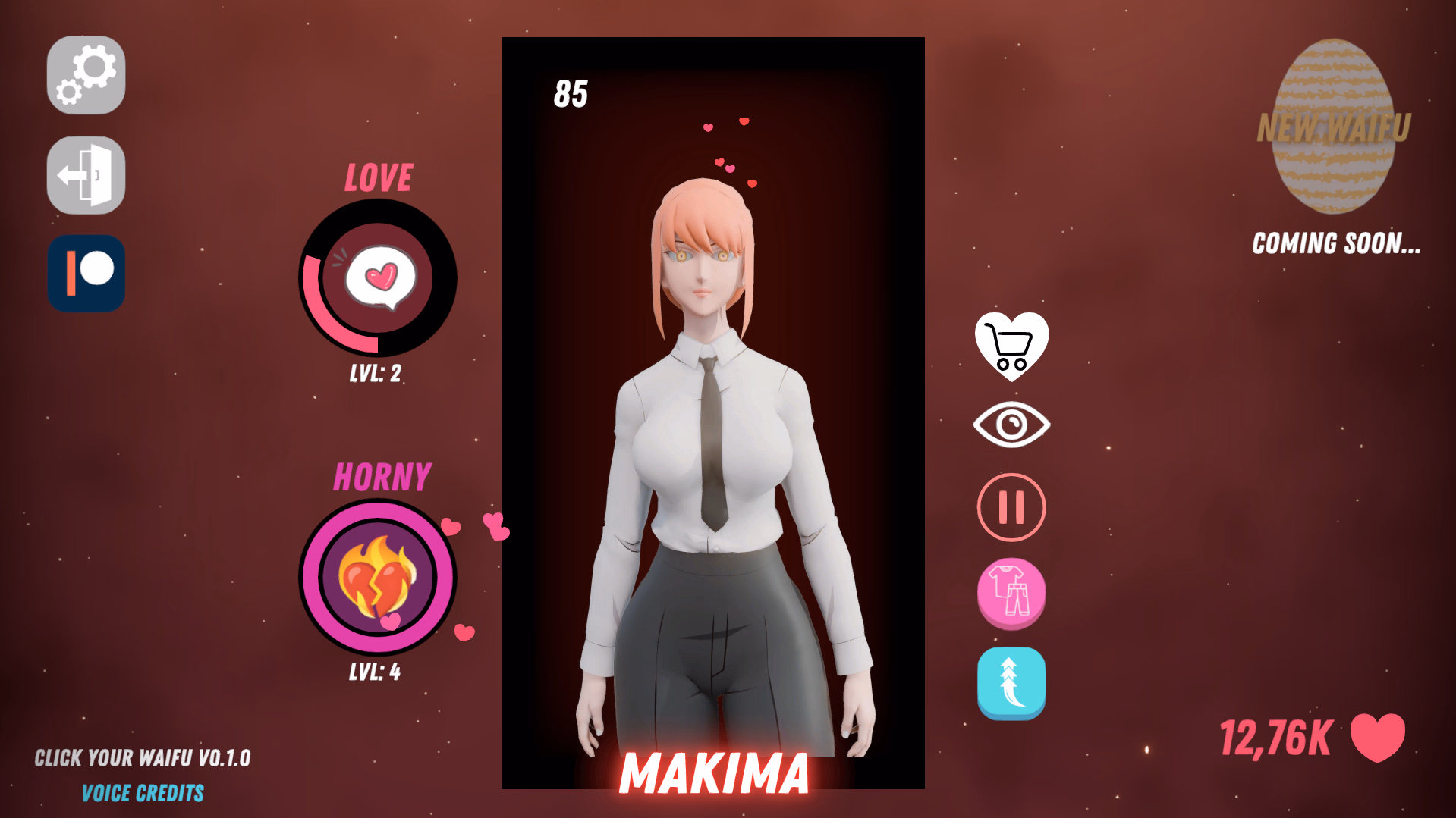 Unity Click Your Waifu! [v0.1.1] [SilkenTown]