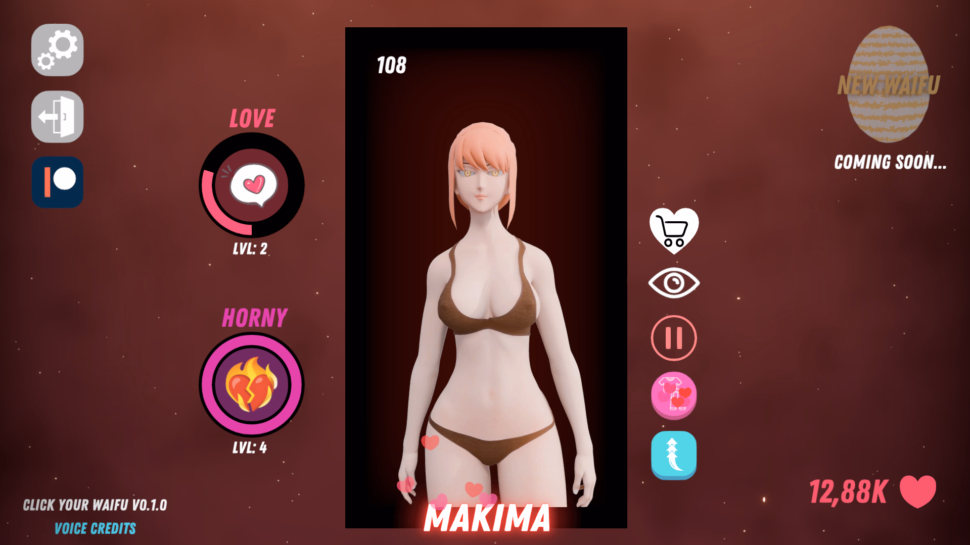 Unity Click Your Waifu! [v0.1.1] [SilkenTown]
