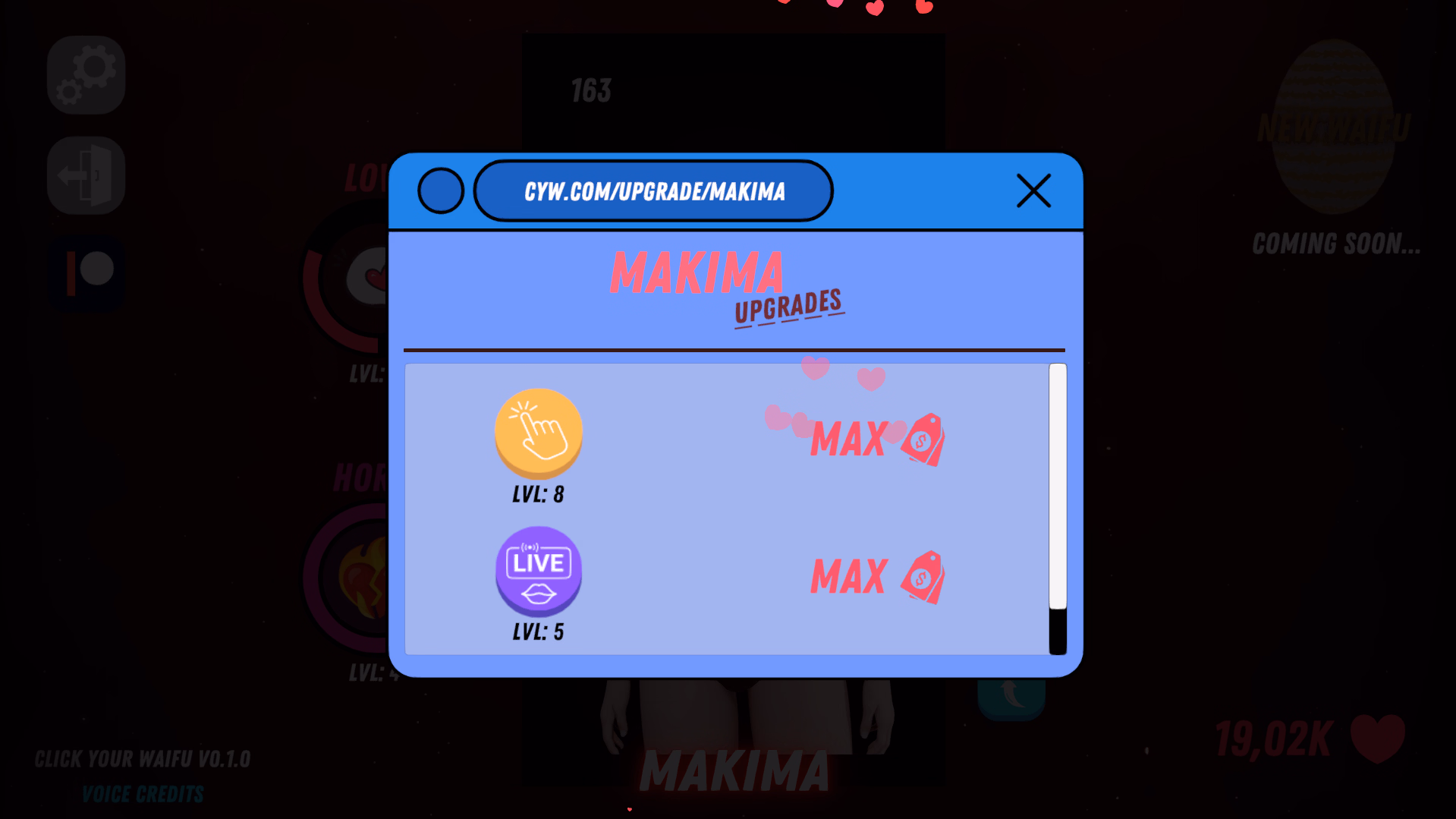 Unity Click Your Waifu! [v0.1.1] [SilkenTown]