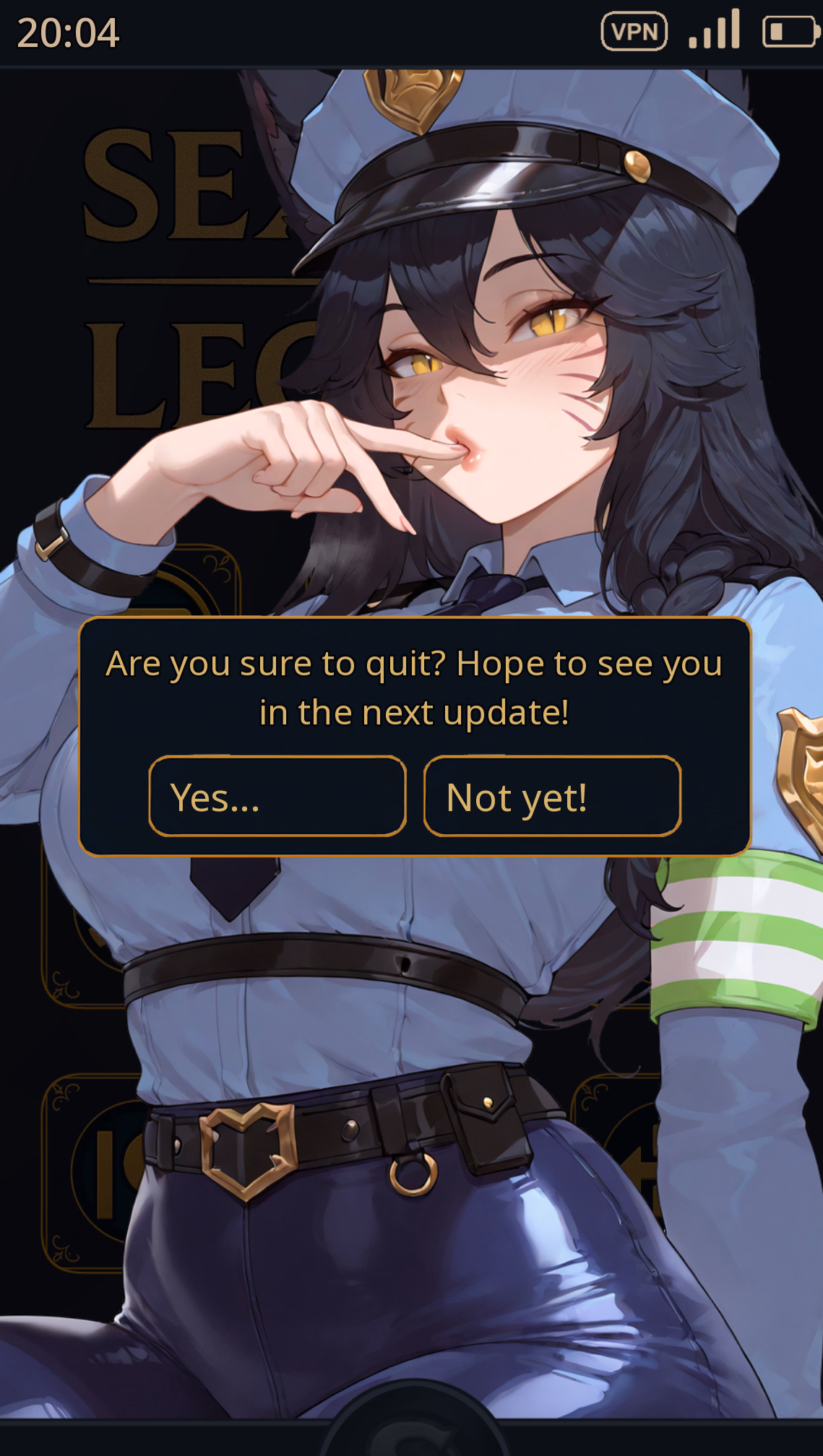 VN Ren'Py Abandoned Sexting of Legends [v0.08] [lovelyaizen]