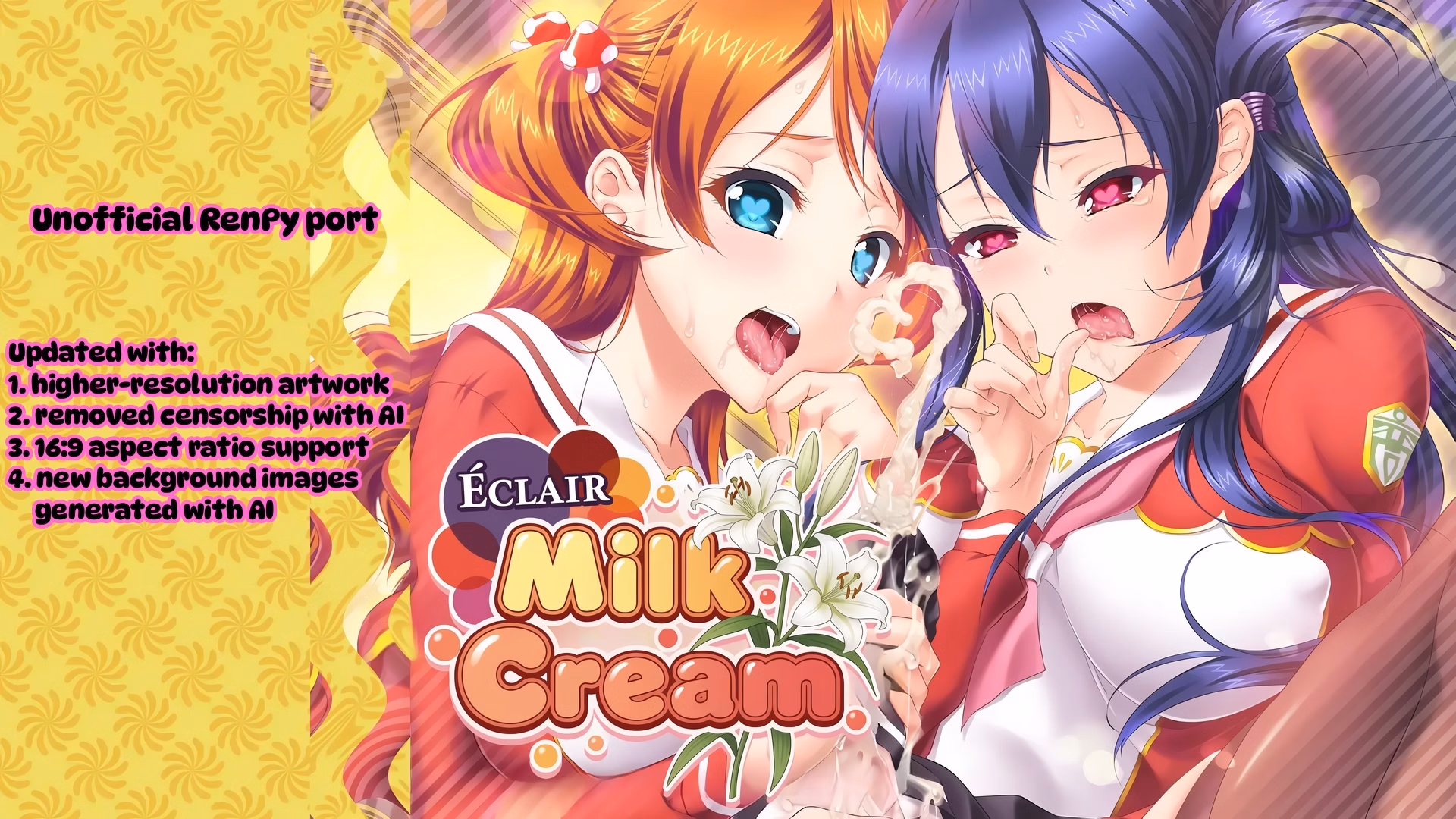 VN Ren'Py Completed Eclair Milk Cream [v1.1] [VALKYRIA]