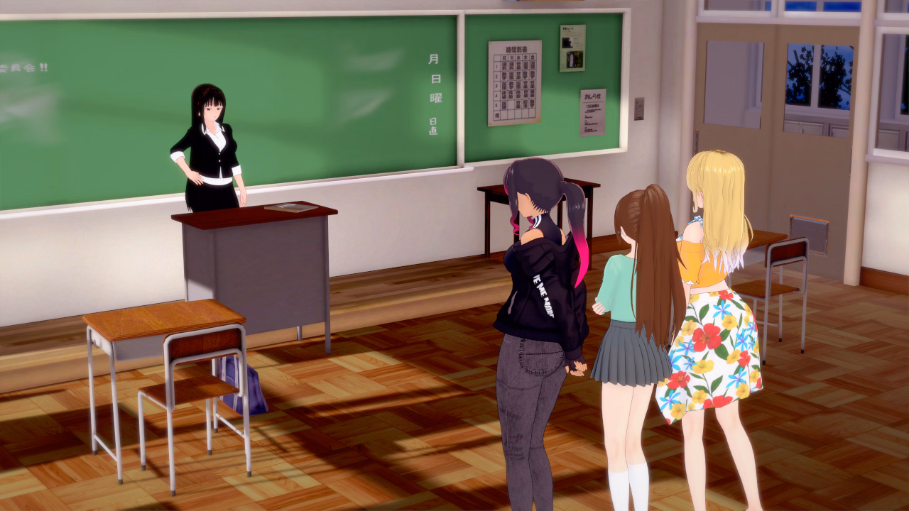 VN Ren'Py Completed Truancy [v1.0] [Pandering games studio]
