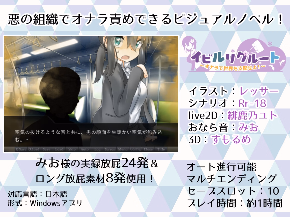VN Others Completed Evil Recruit ~Let's Rule the World With Farts!~ [v1.01] [silber apple]