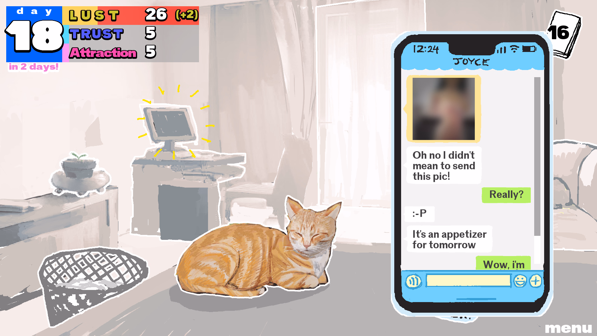 VN Ren'Py Completed Dating Joyce: a Deckbuilding Game [v2025-02-07] [Omshinwa18]
