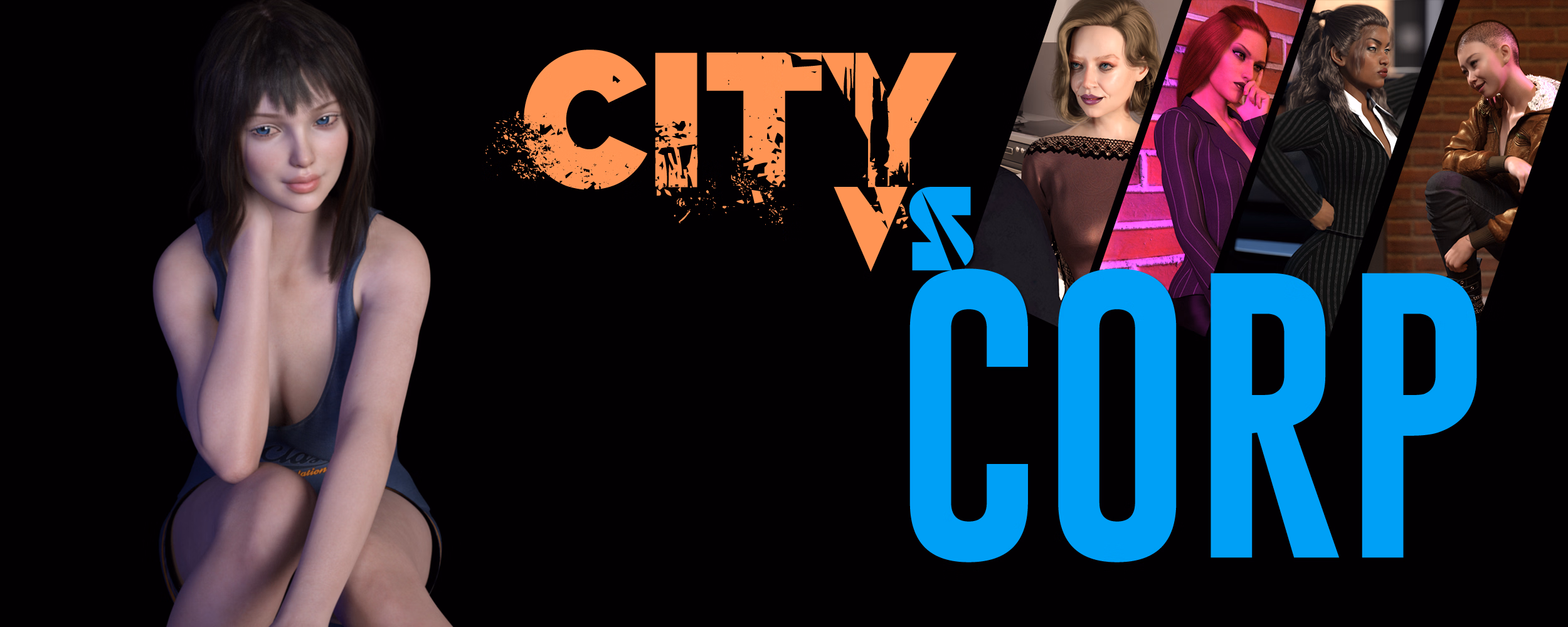 VN Ren'Py Abandoned City vs Corp [v0.2.0] [GrayWardenGames] download