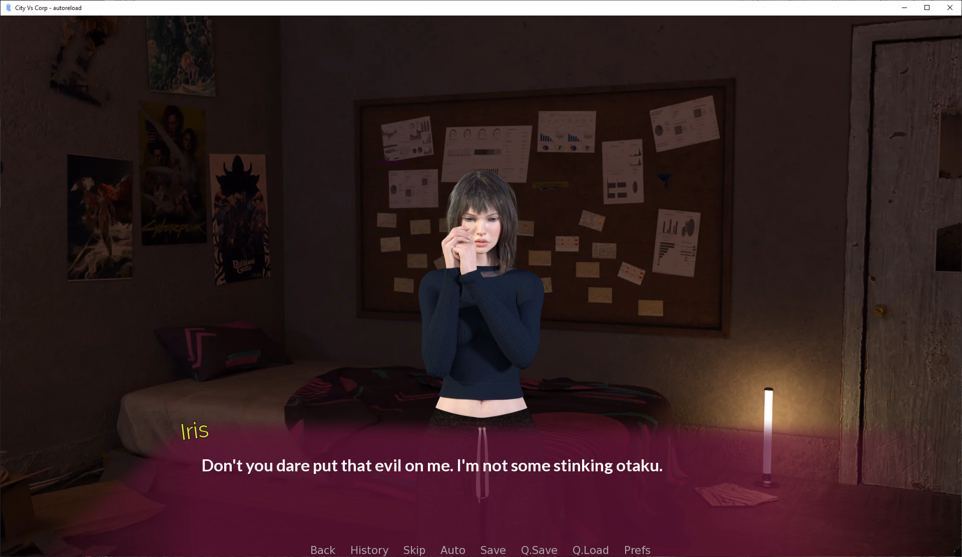 VN Ren'Py Abandoned City vs Corp [v0.2.0] [GrayWardenGames]