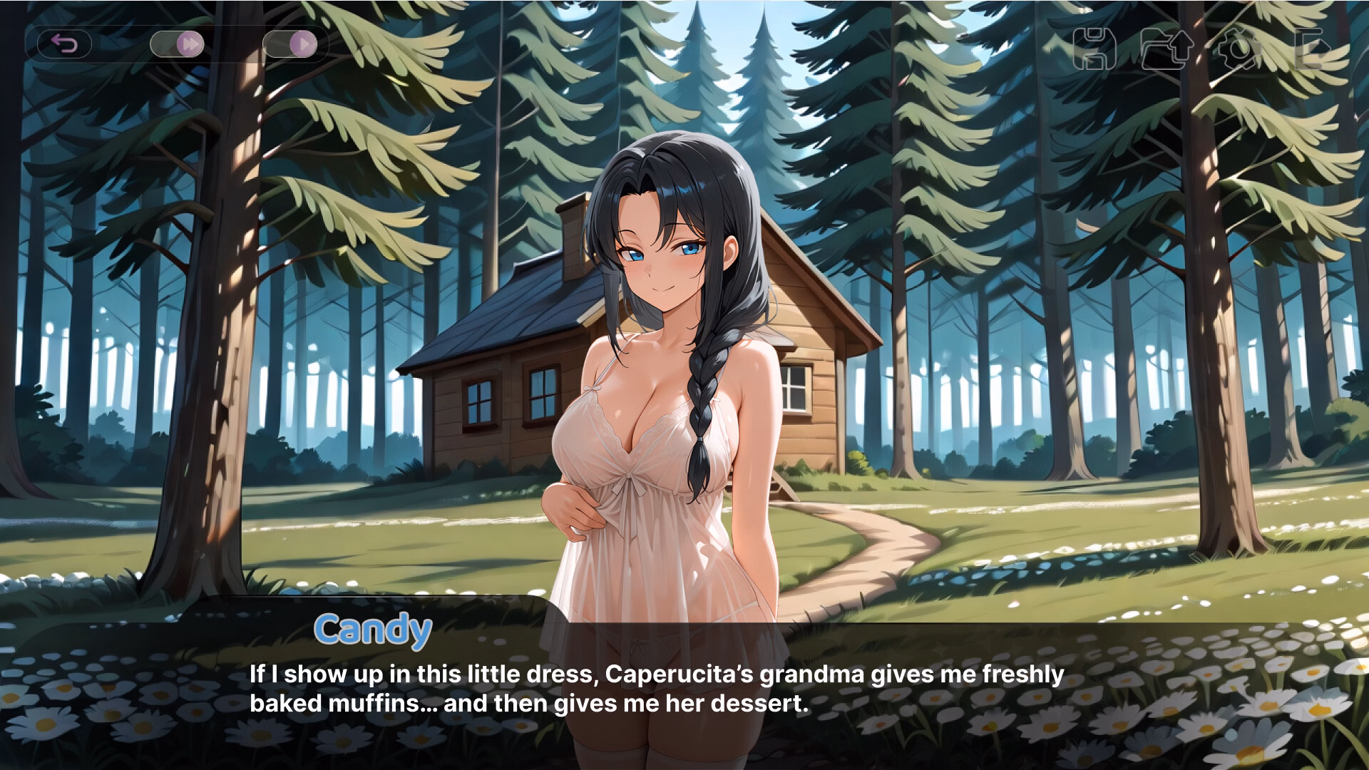 VN Unity Completed Red Riding Hood on All Fours [v1.0] [Fantasy Games]