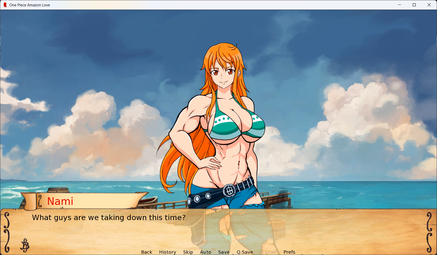 VN Ren'Py One Piece: Amazon Love [v0.3] [Mr. Nickname]