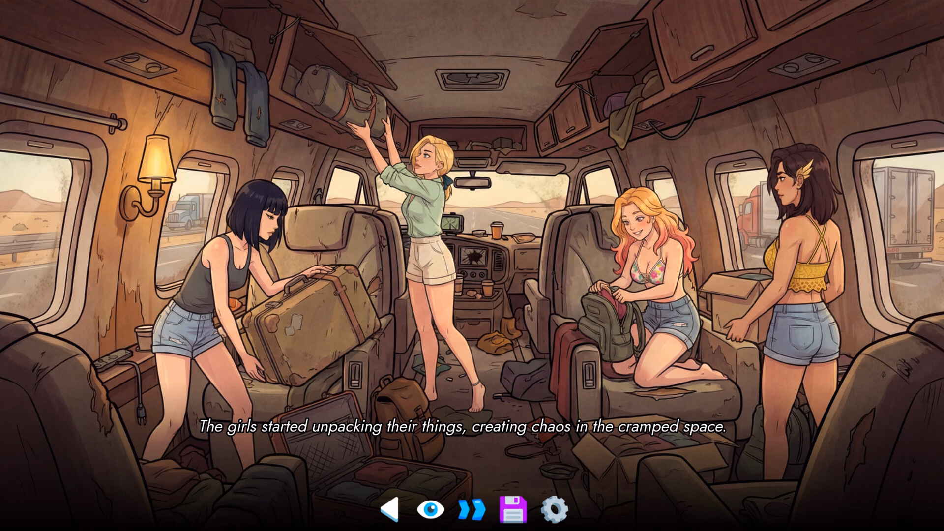 VN Ren'Py CuckTales 2: Road to Cuck [Steam Demo] [Late Night Studios]