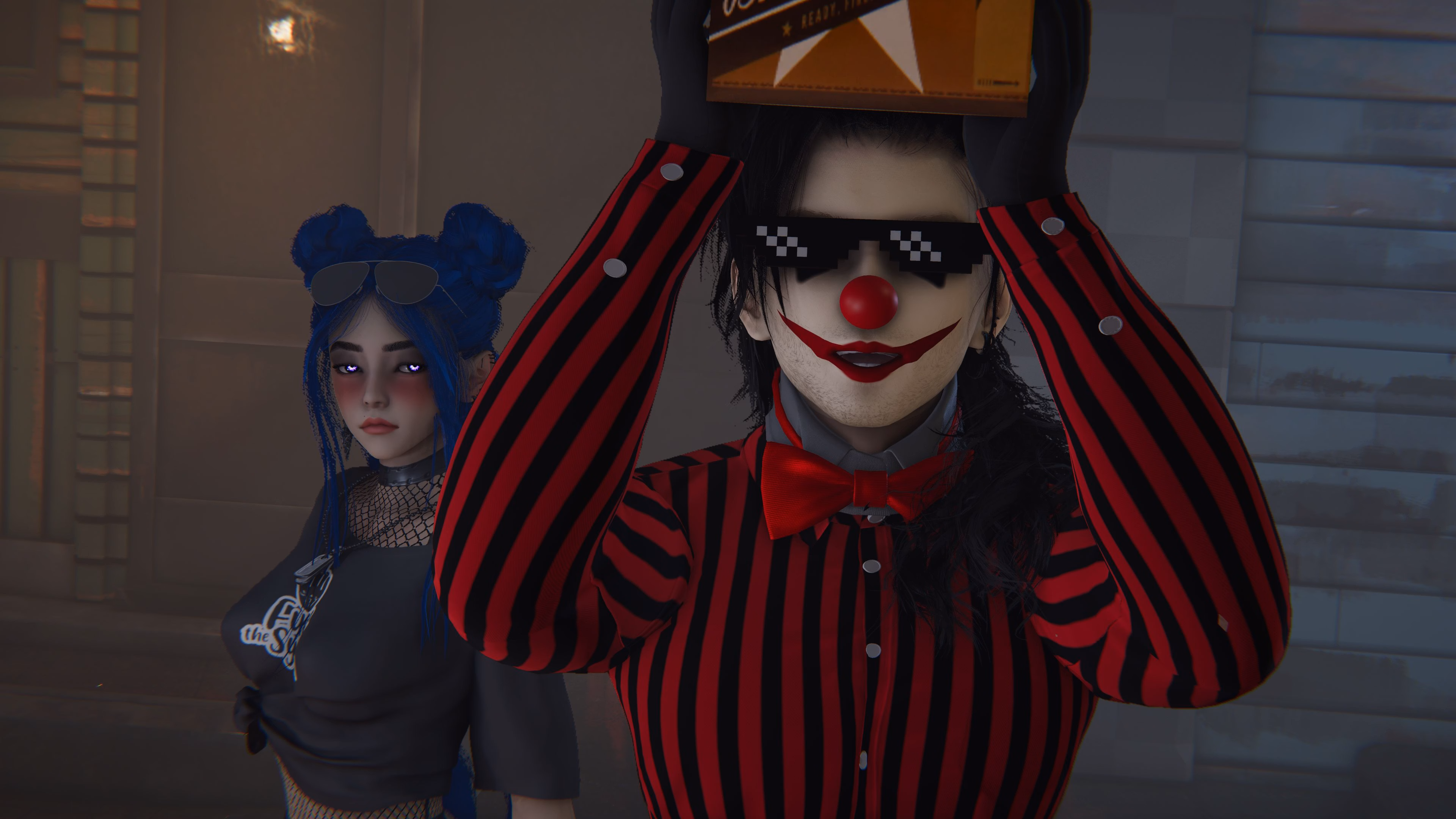 VN Ren'Py Clown Squad [Prologue] [NoGlory]
