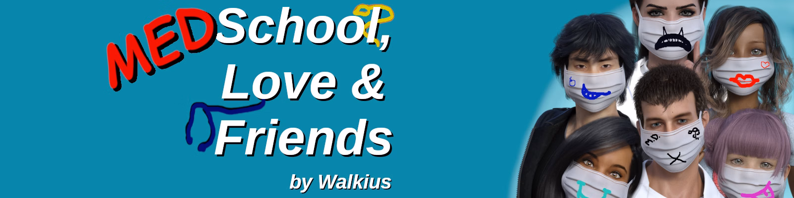 Unity Medschool, Love and Friends [v0.3] [Walkius]
