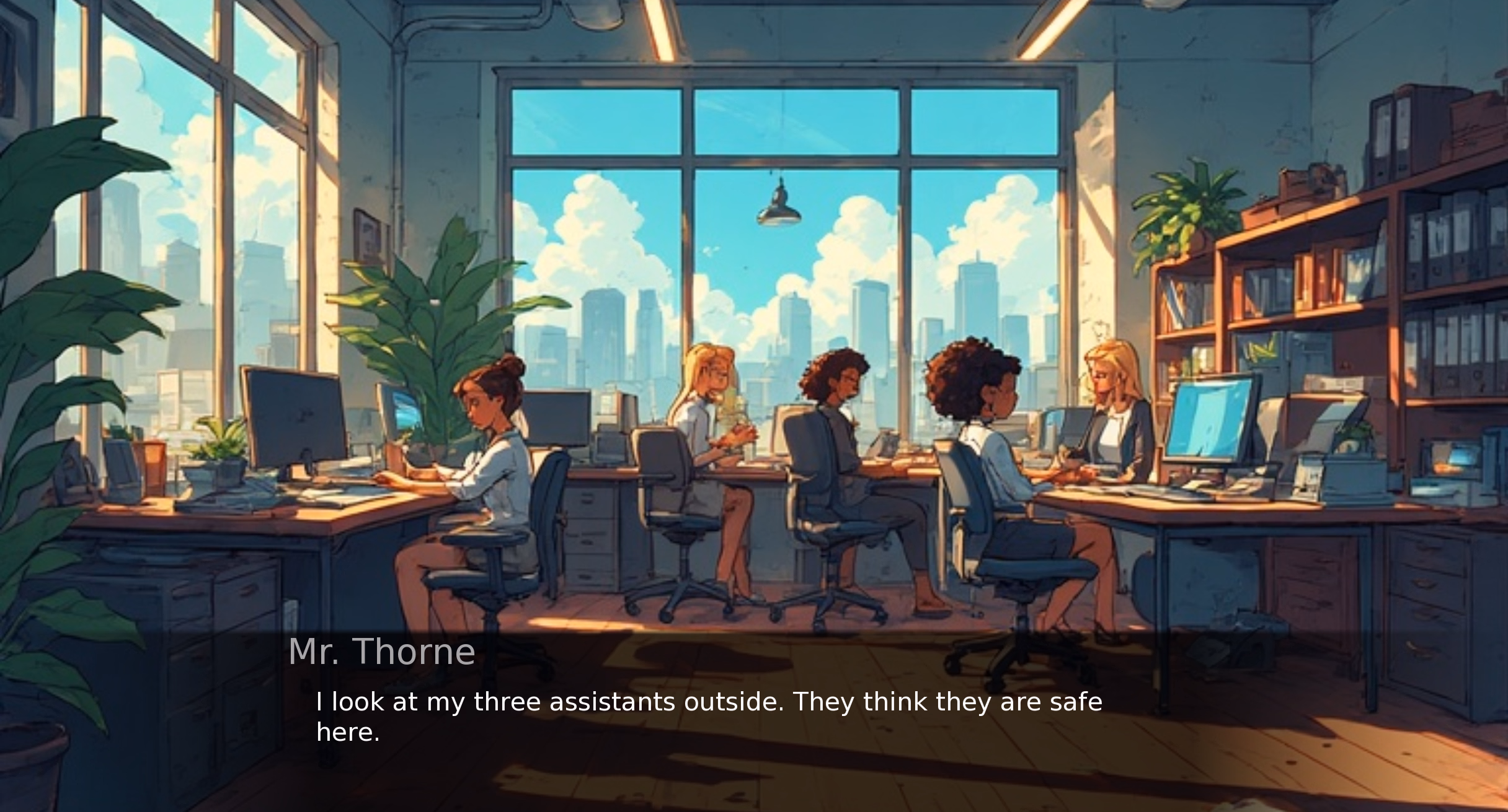 VN Ren'Py Mr. Thorne's Office [v12.0] [kzfol]