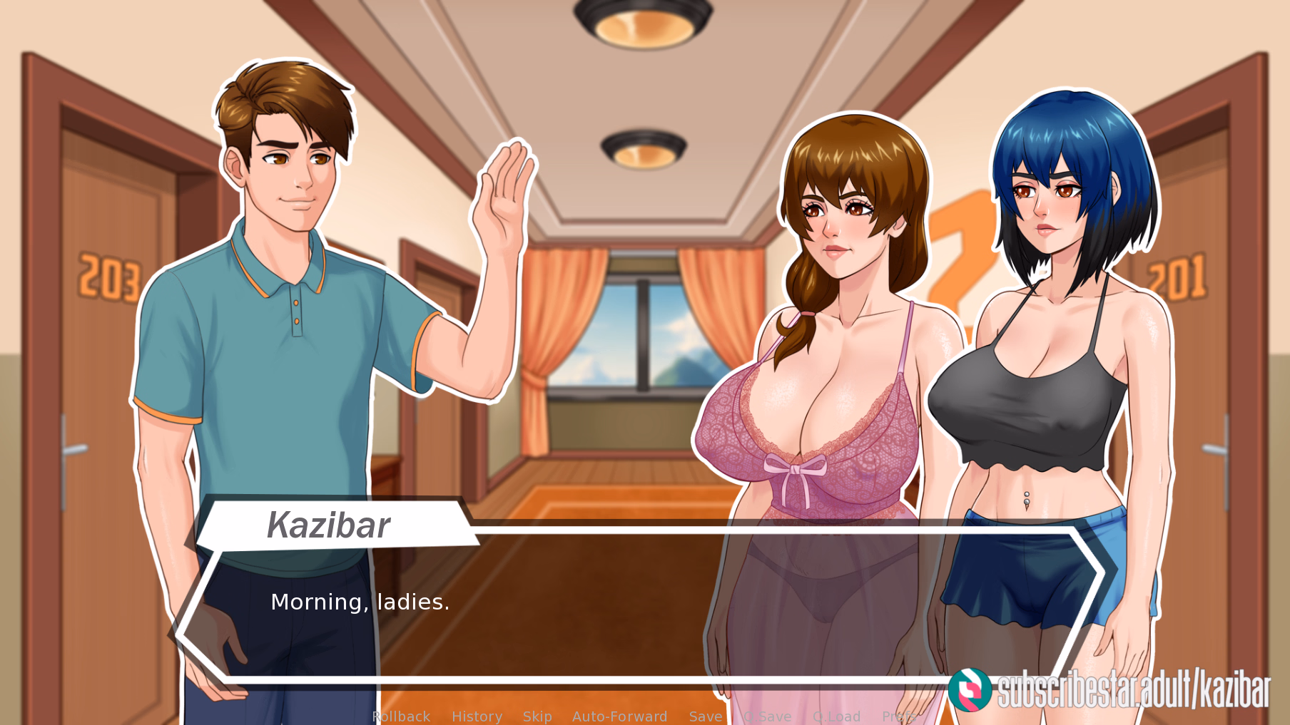 Ren'Py Golden Days Unfolded [Demo] [Kazibar and the Lewd Bunch]