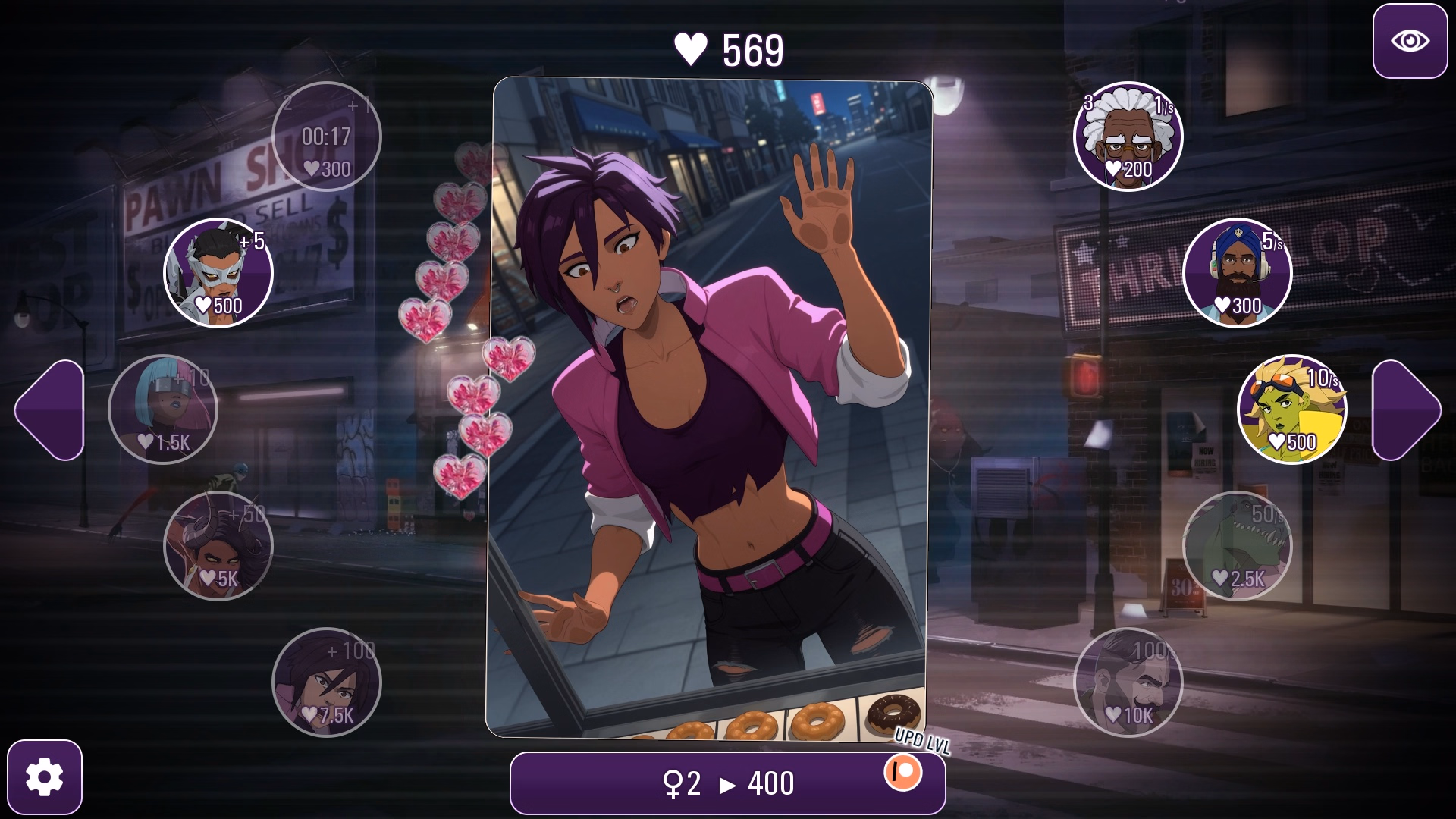 Ren'Py Completed Invisigal Clicker [v1.0] [Tap-Tap Legends]