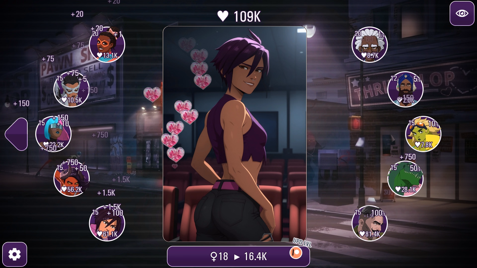Ren'Py Completed Invisigal Clicker [v1.0] [Tap-Tap Legends]