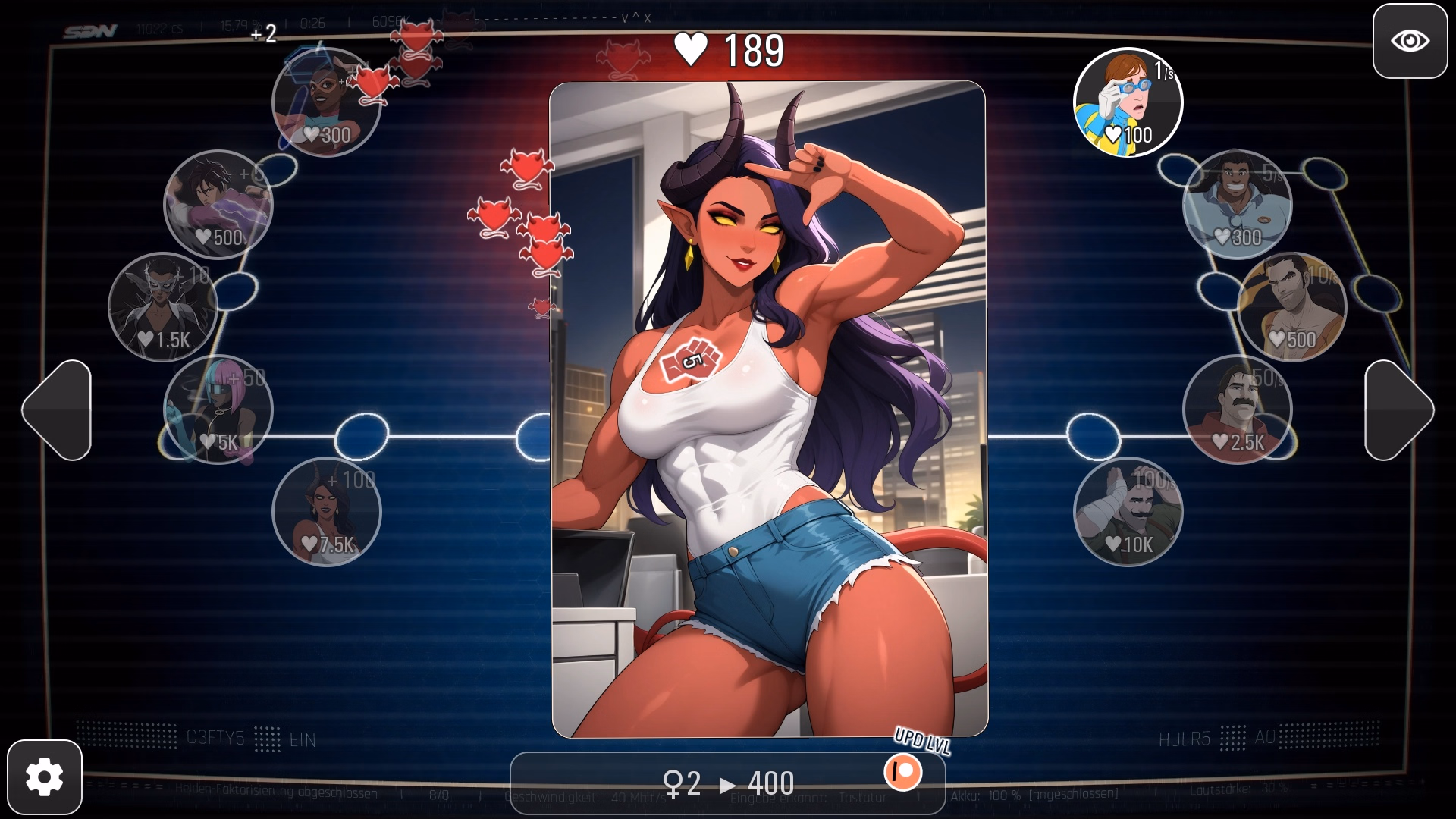 Ren'Py Completed Malevola Clicker [v1.0] [Tap-Tap Legends]