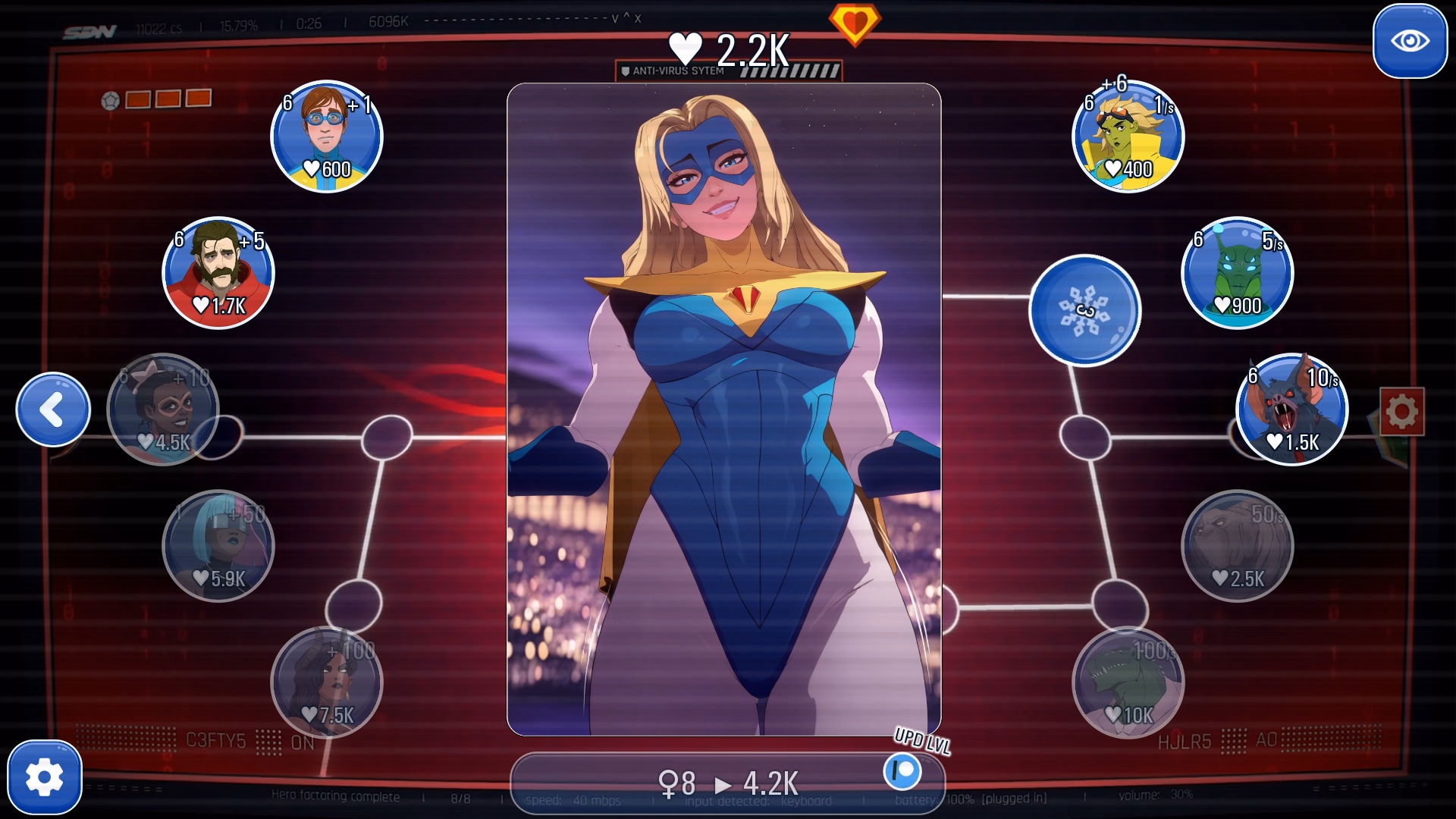 Ren'Py Completed Blonde Blazer Clicker [v1.0] [Tap-Tap Legends]