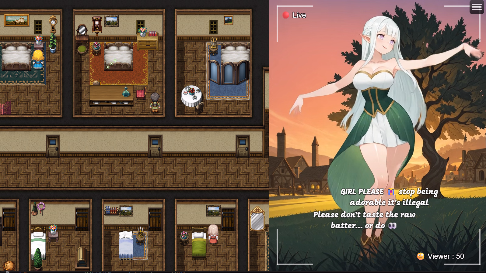 RPGM NTR Tales - The Elf Next Stream [v0.4] [Naughty Arcade Studio]