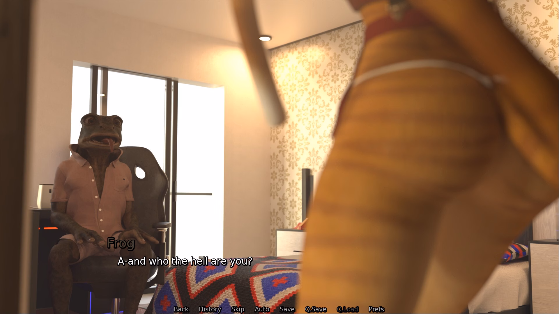 VN Ren'Py Furry College [v1.0.0] [Drunk Robot]