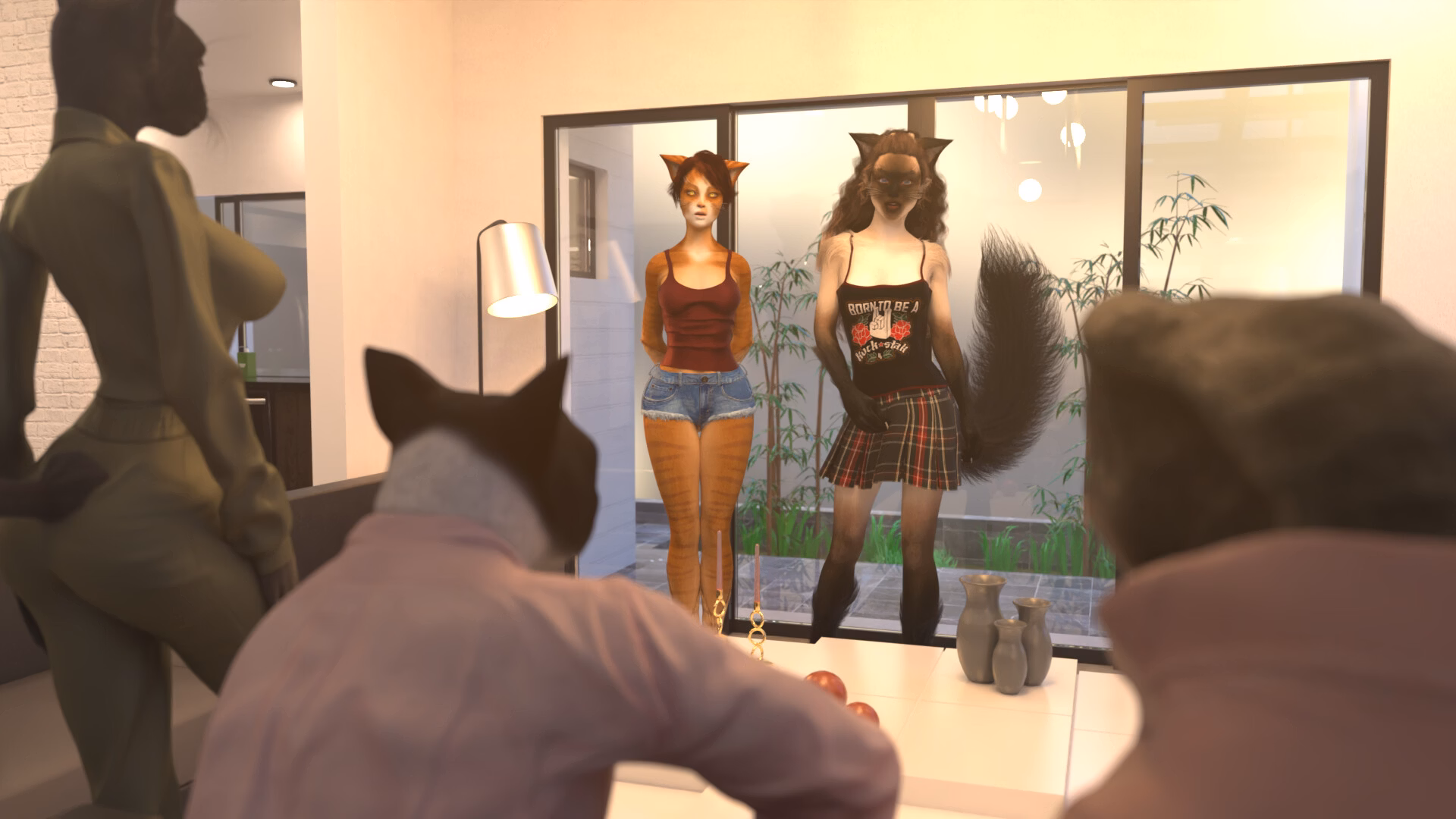 VN Ren'Py Furry College [v1.0.0] [Drunk Robot]
