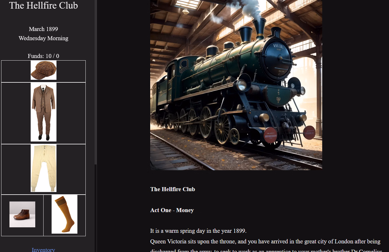 HTML The Hellfire Club [v0.28f] [Scarlet Letters]