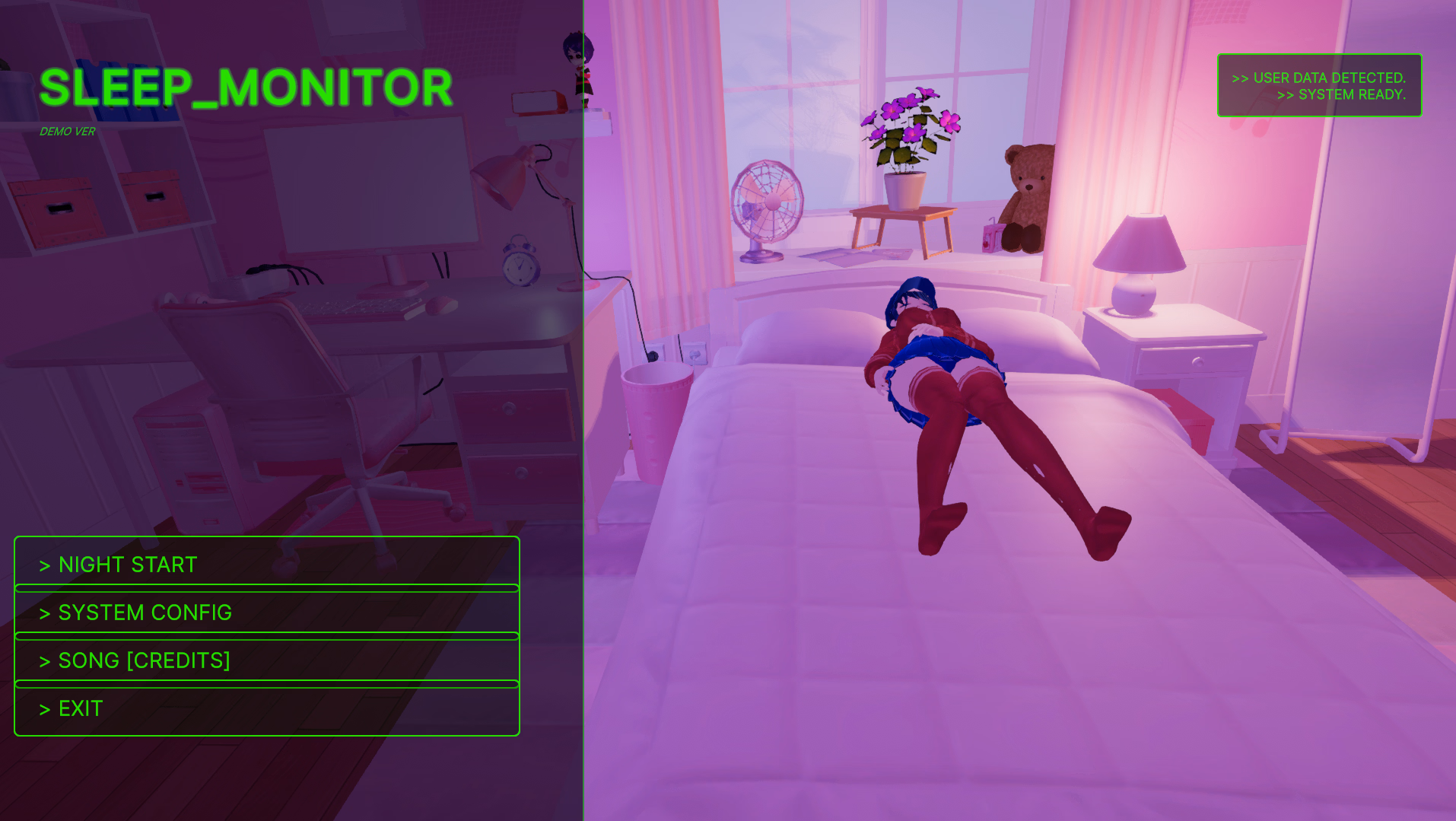 Unity Sleep Monitor [Demo v5] [DashyDash] download