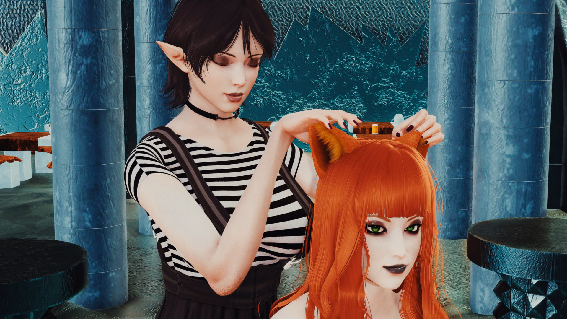 VN Ren'Py GothHouse [Ch.4] [Chimeros/Nikociant]