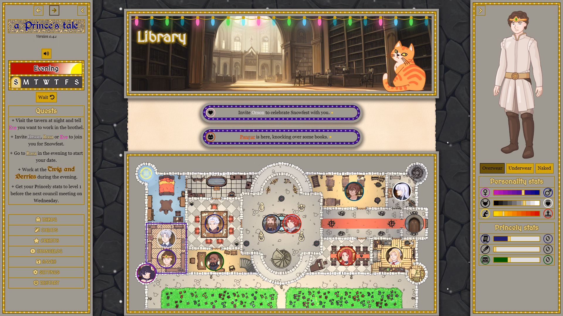 HTML A Prince's Tale [v0.6.1a] [tiny-pastry]