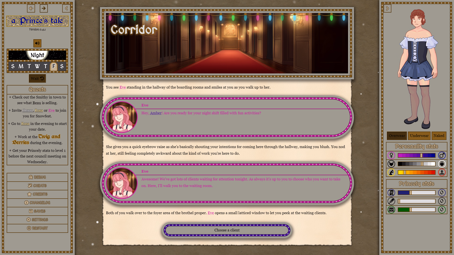 HTML A Prince's Tale [v0.6.1a] [tiny-pastry]