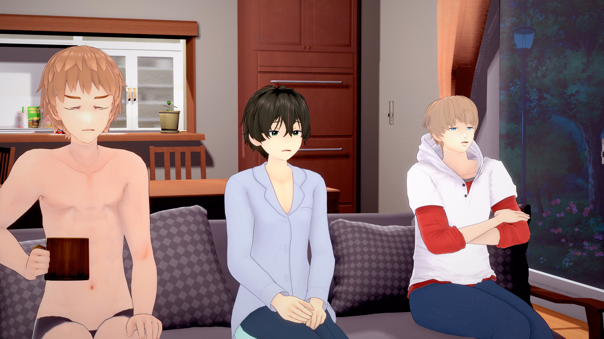 VN Ren'Py Completed Night Before Christmas [v1.0] [Pandering games studio]