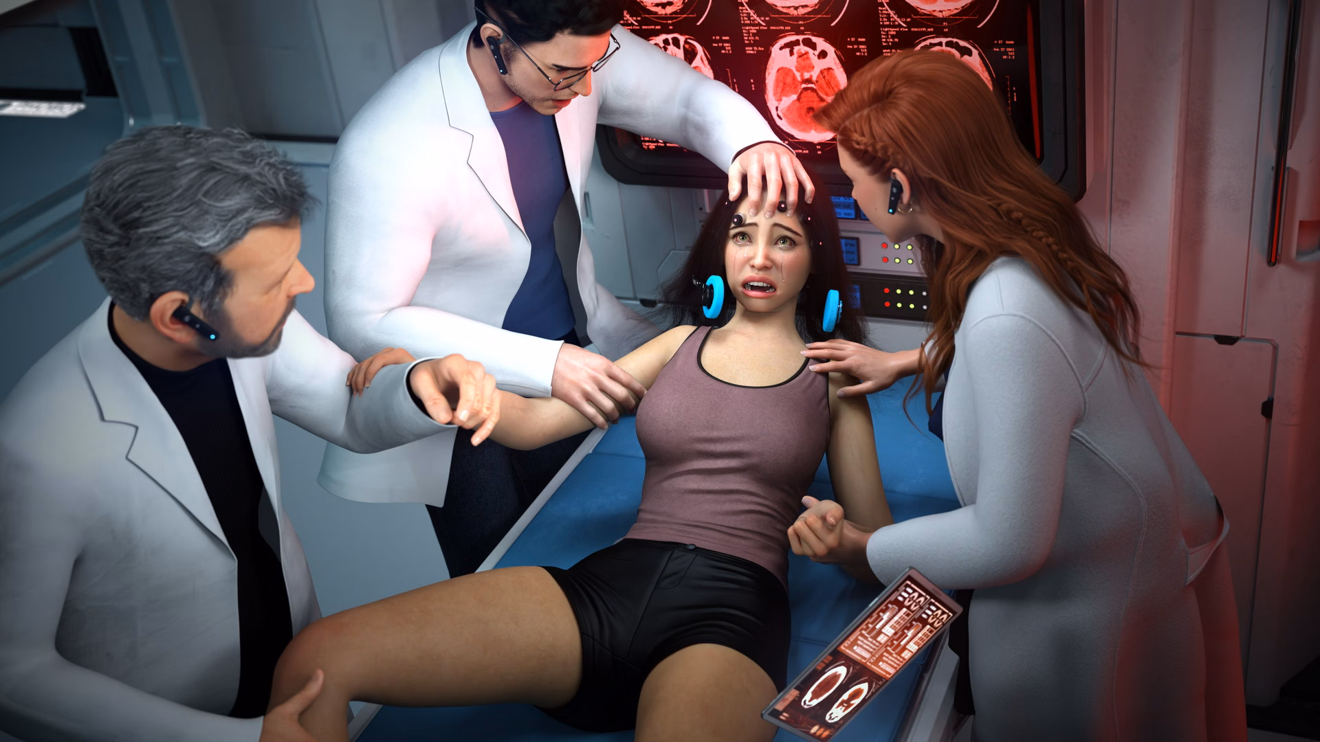 VN Ren'Py Futuotica [v1.2a] [Futuotica]