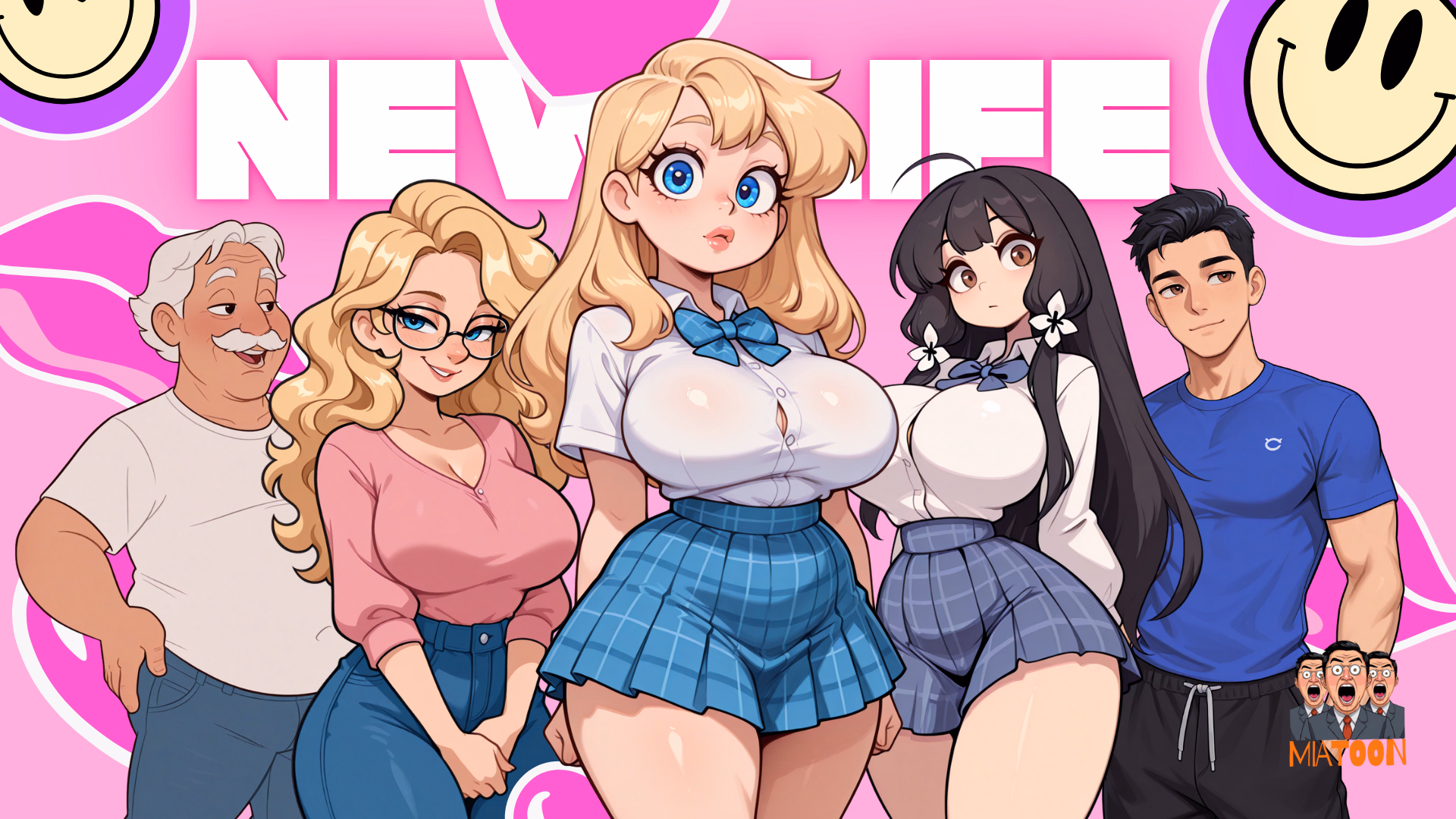 VN Ren'Py New Life [Ch.3 Public] [MiaToon] download
